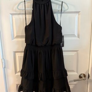 Black Halter Dress